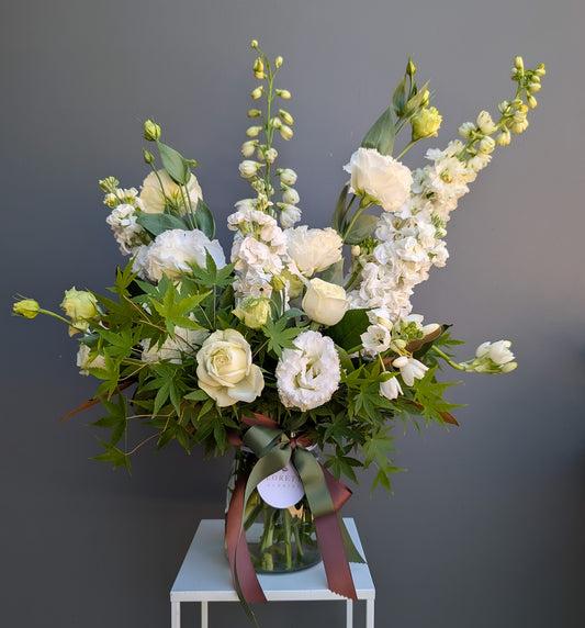 SCULPTED SERENITY VASE